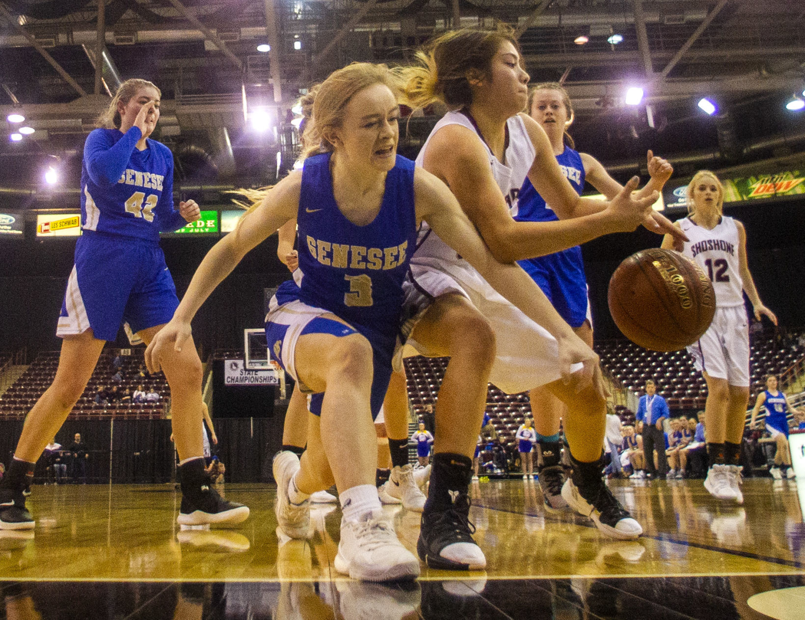 Shoshone vs Genesee girls championship